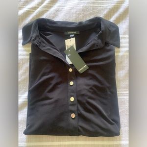 Premise black NWT collared shirt